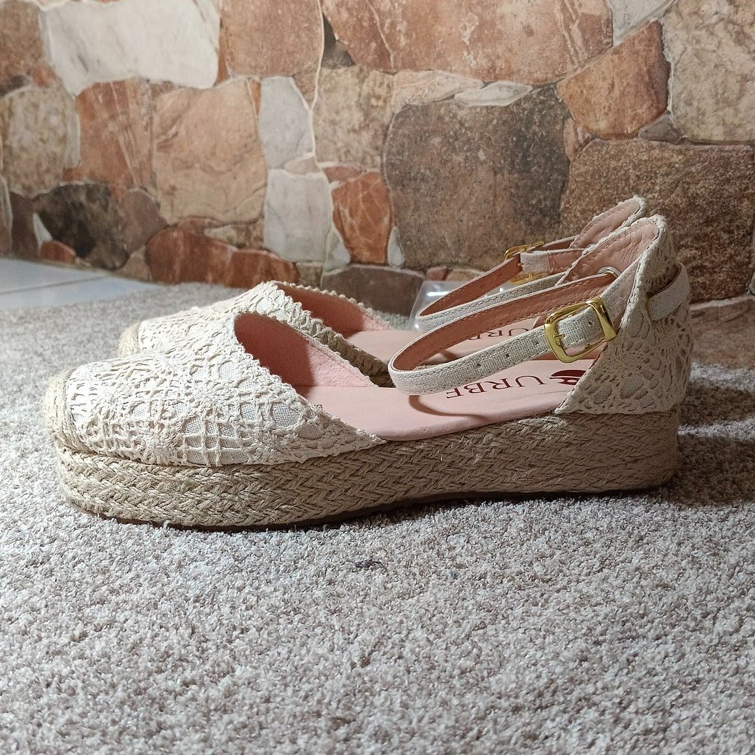 Baleta Coral Raíces Beige