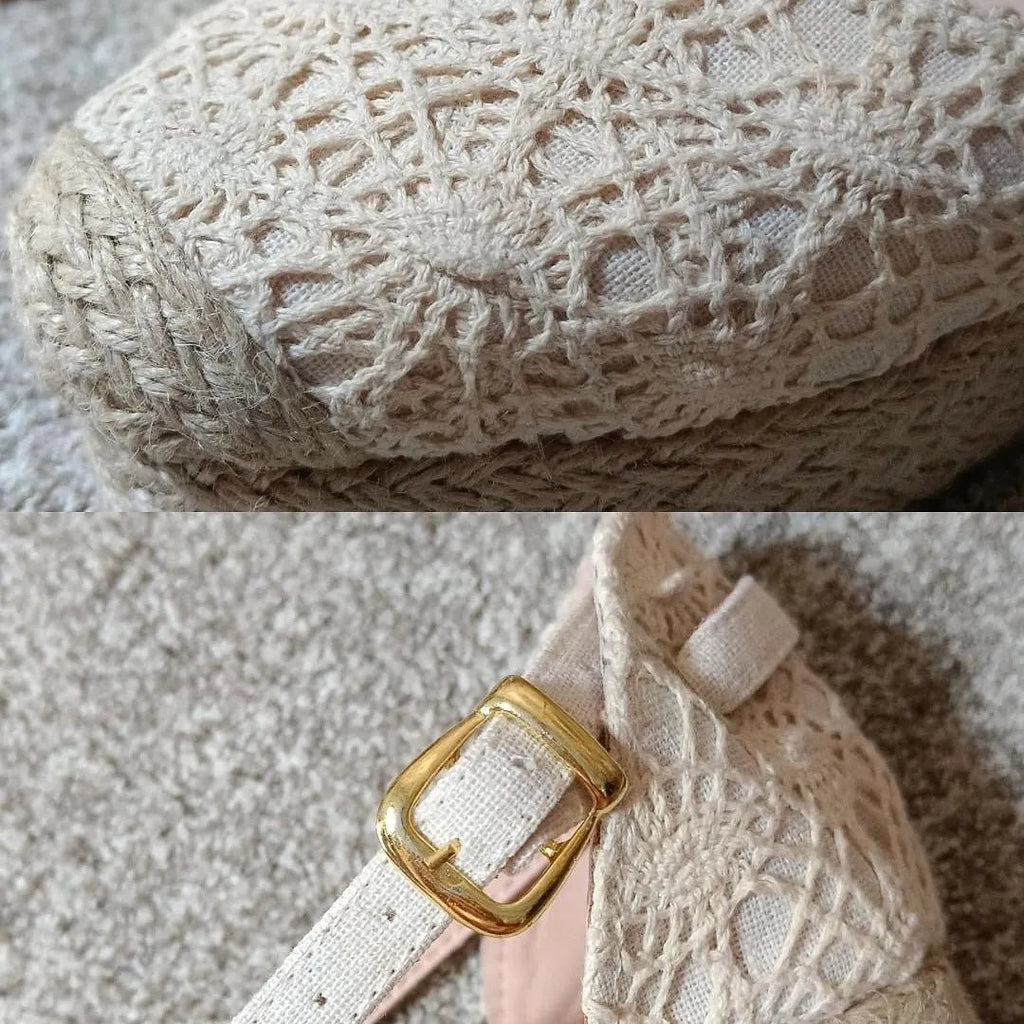 Baleta Coral Raíces Beige