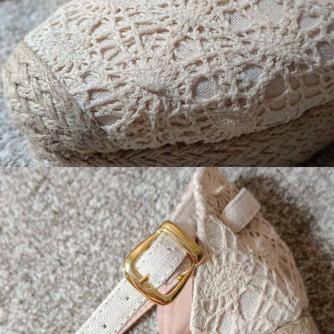 Baleta Coral Raíces Beige